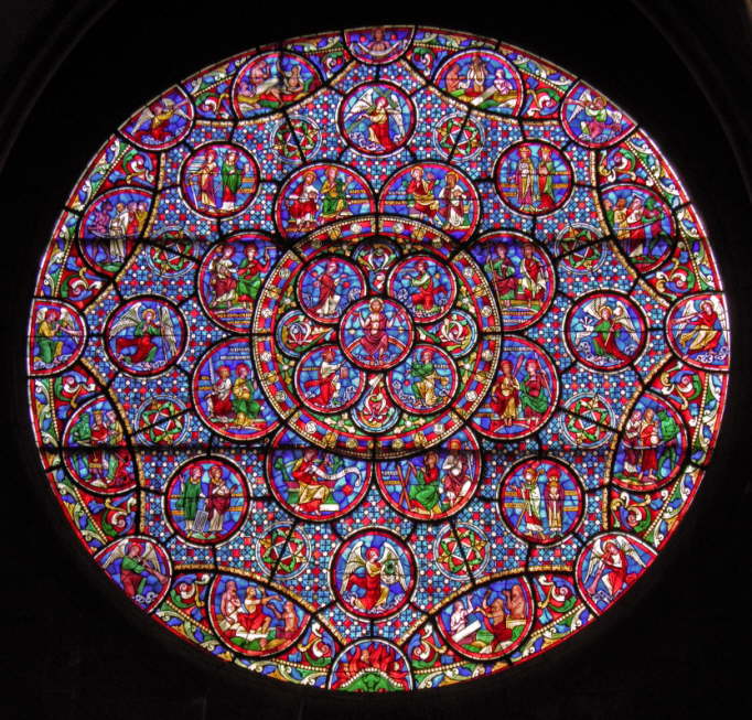 Rose Window - Dijon Cathedral